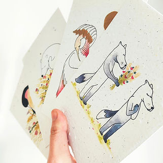 carte ensemencée et affiche bretonne