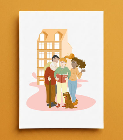 illustration communication marketing