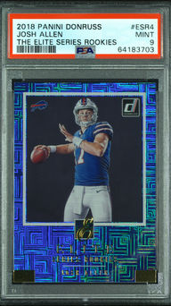 2018 PANINI DONRUS JOSH ALLEN ROOKIE