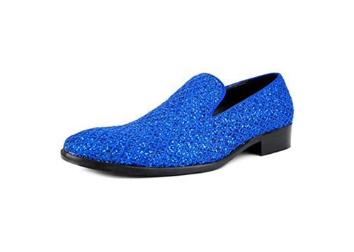 Bolano Sarlo Men's Dress Shoes, Blue Jazzy Fashions