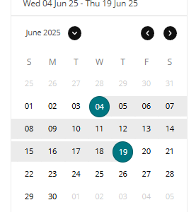 Calendar Component