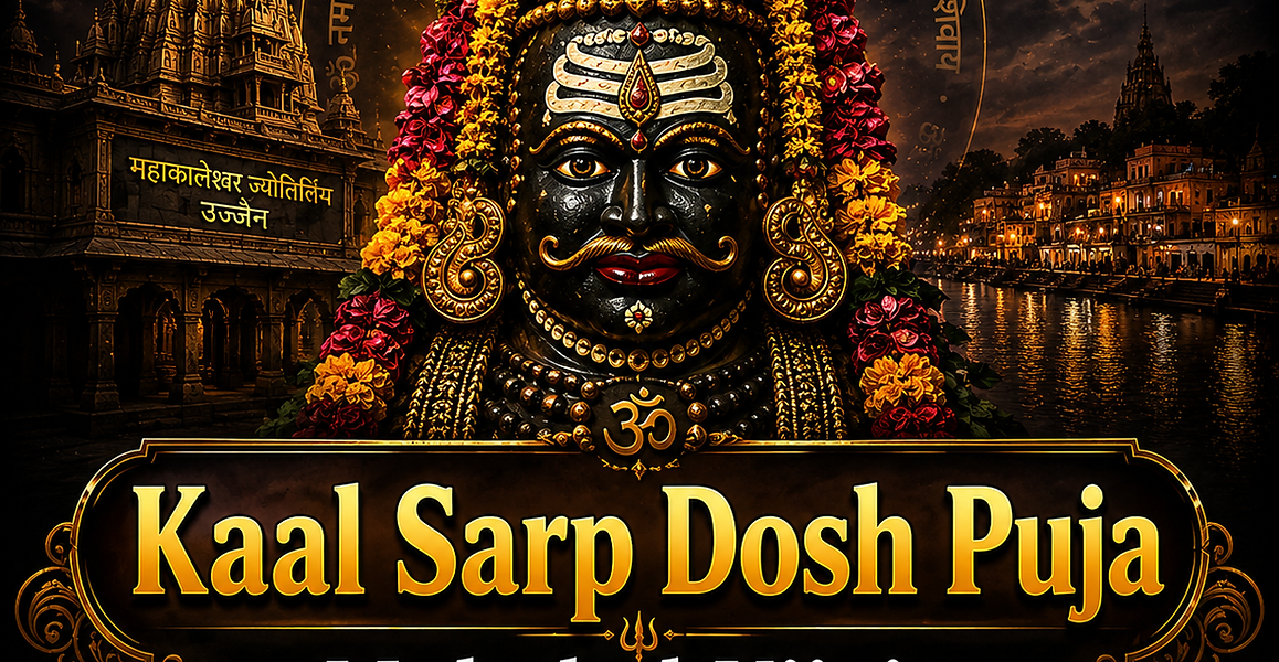 Kaal Sarp Dosh Puja at Mahakal Ujjain near Mangalnath Temple