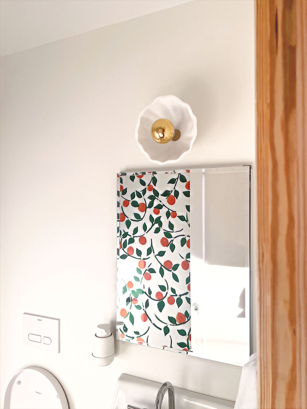 Thumbnail: Ceramic Wabi Sabi Wall Light - Poppy2