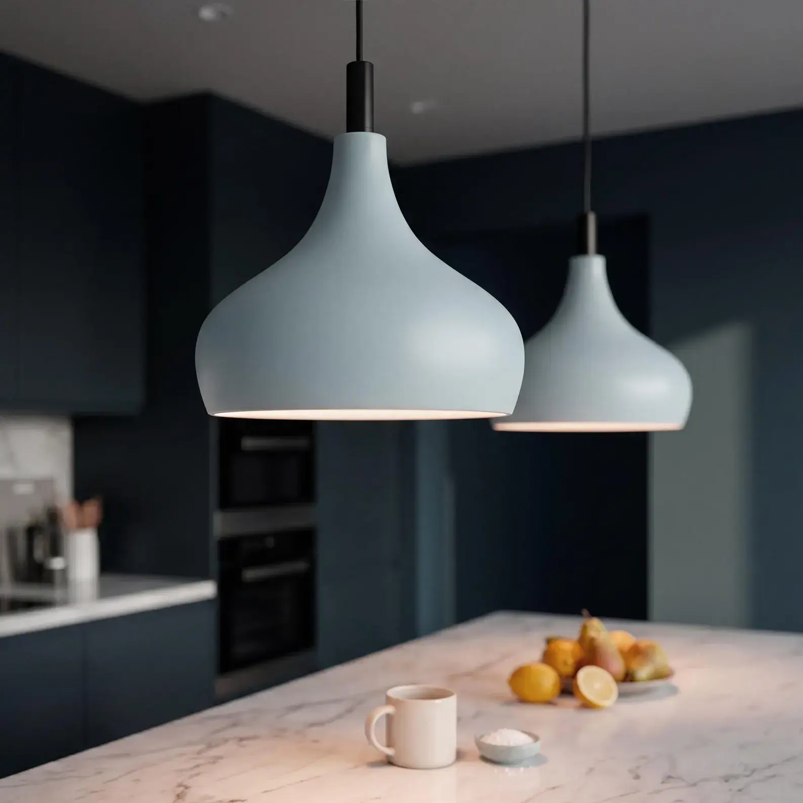 Ceramic Hanging Pendant Light - Morning Bell Trendy Color
