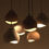 Thumbnail: Ceramic Pendant Chandelier Light - Bud