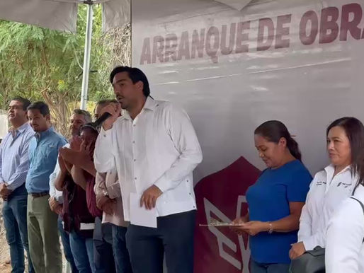 Arranca alcalde obra en la Américo Villarreal