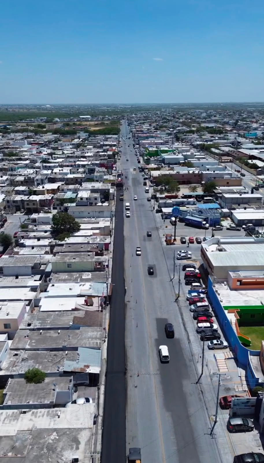 Impulsa Gobierno de Reynosa mejoramiento vial con rehabilitación de pavimentos en la colonia Lomas Real de Jarachina Sur