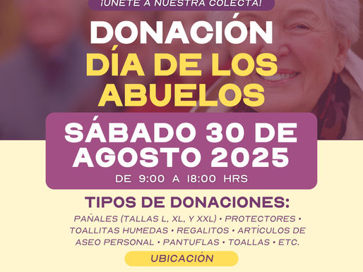 Invita DIF-Reynosa a participar en colecta por el Día de los Abuelos