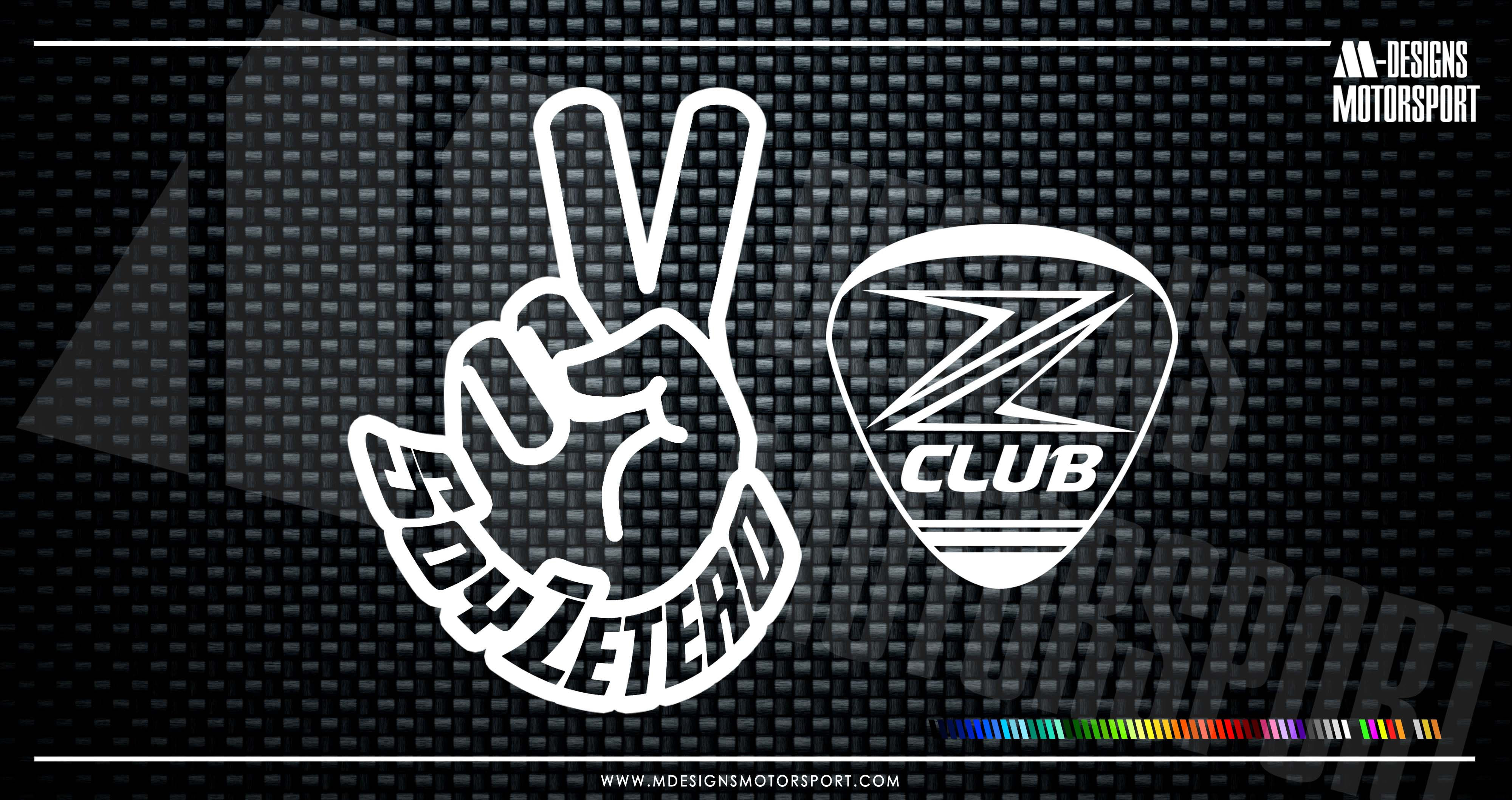 Adhesivo SOY ZETERO / 1 color / 9'6cm de alto