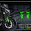 Miniatura: pliegos calcomanias vinyls decals kawasaki z800 autocollants gurade guardabarros