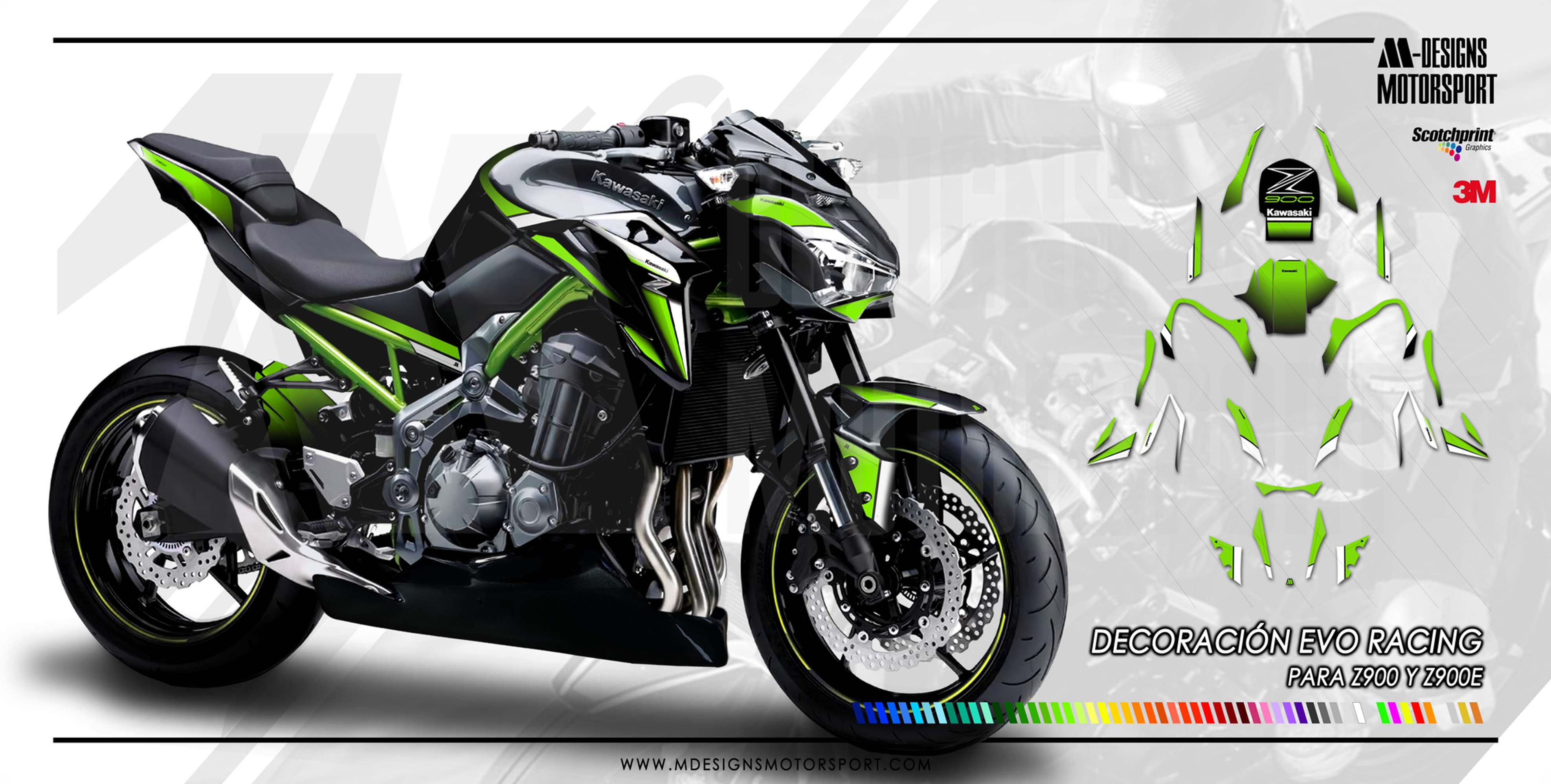 Kit EVO RACING decoración Z900
