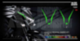 adhesivos pegatinas vinilos kawasaki z800 z800e foco frontal