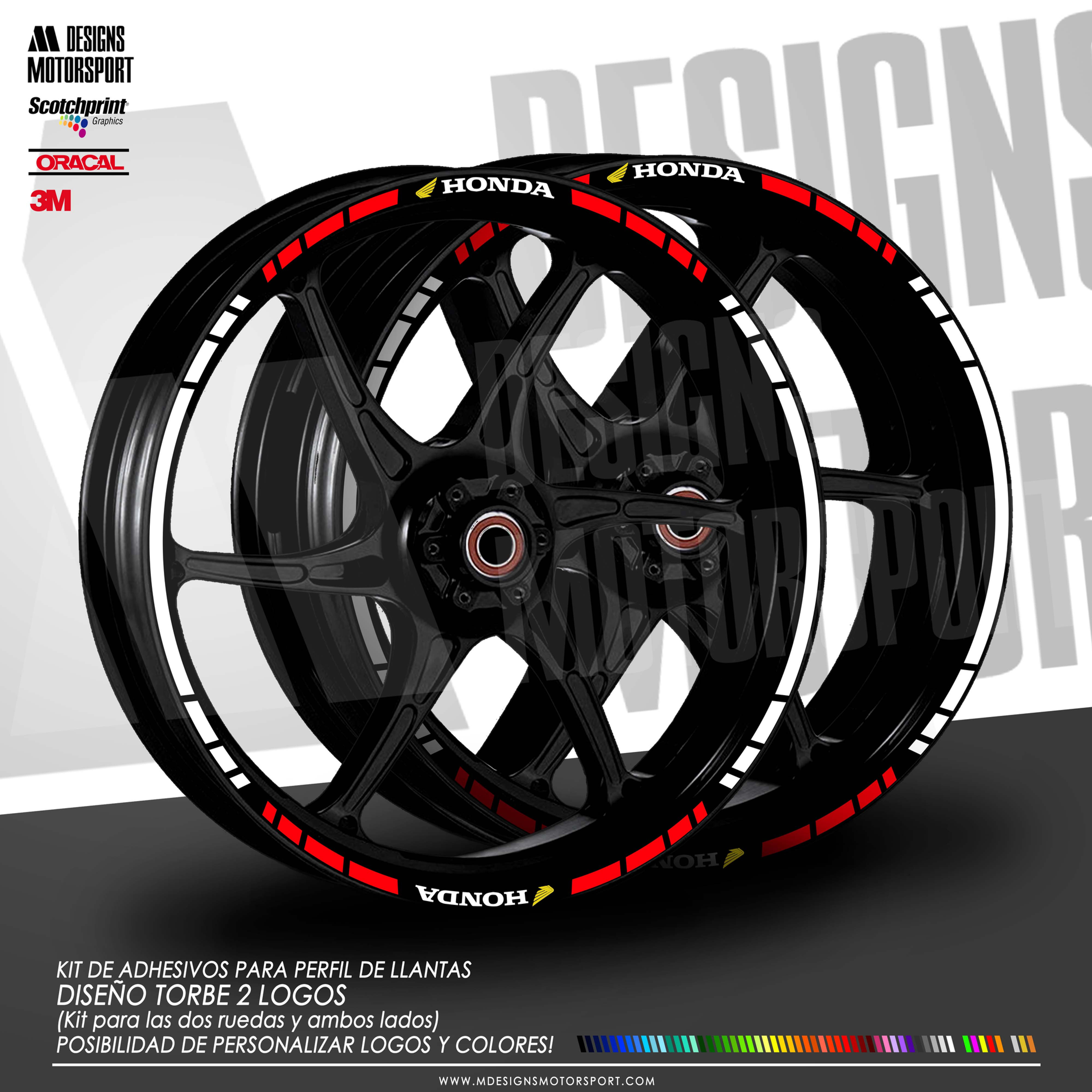 TORBE 2 LOGOS HONDA