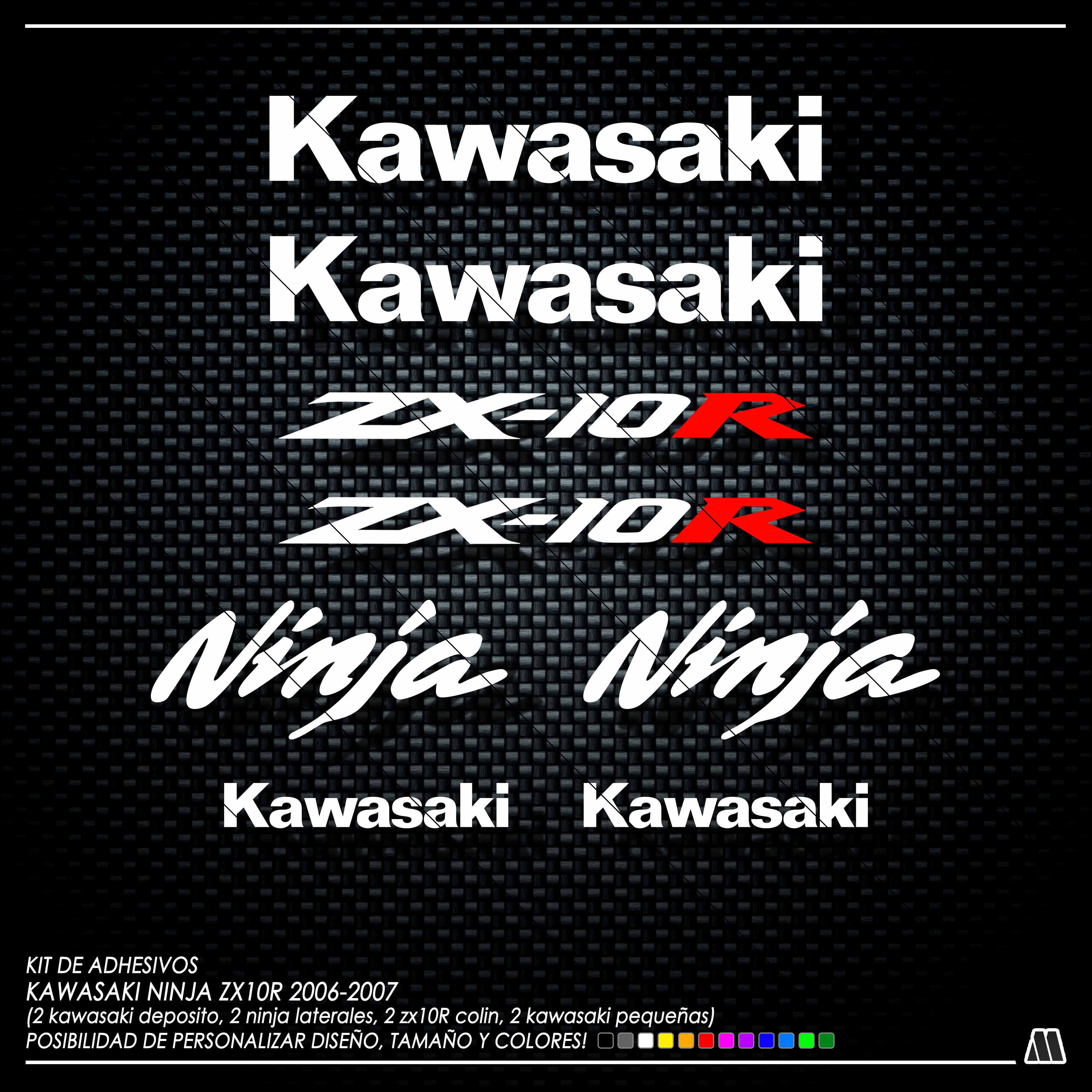 Logos ZX10R 2006-2007