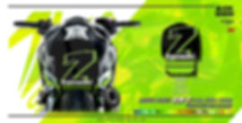 Paso de rueda STREET ZOD-Z 3 LINEAS Z900