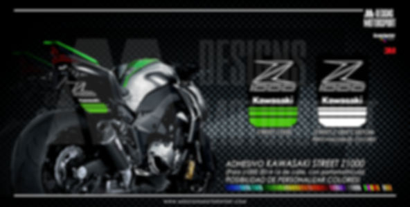 STREET Z1000R paso de rueda z1000