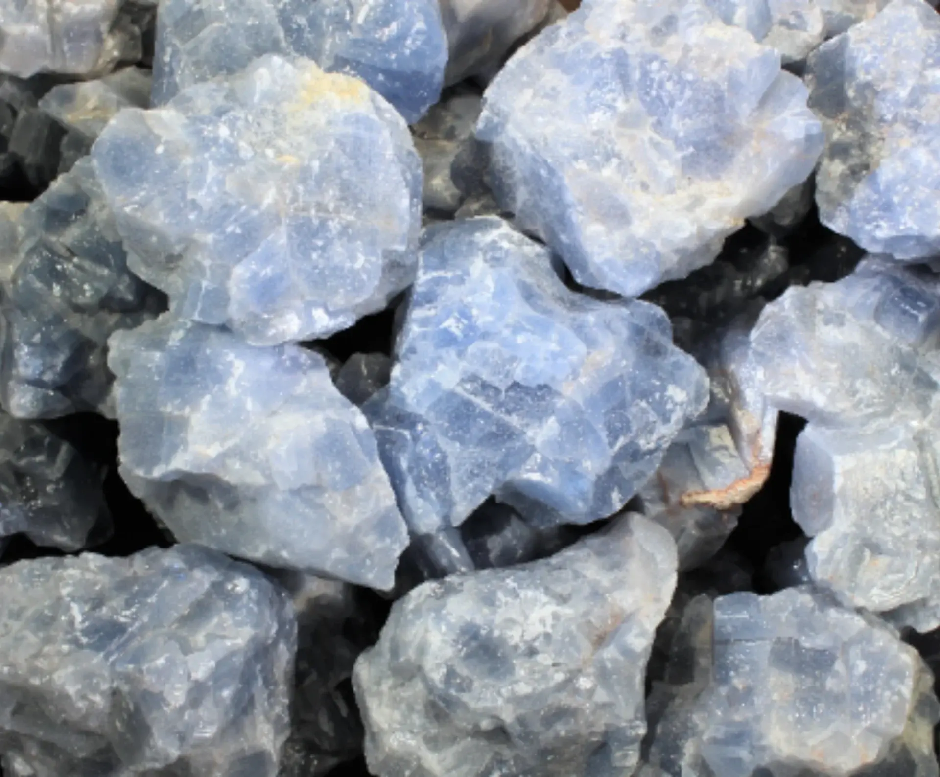 Blue Calcite - Raw