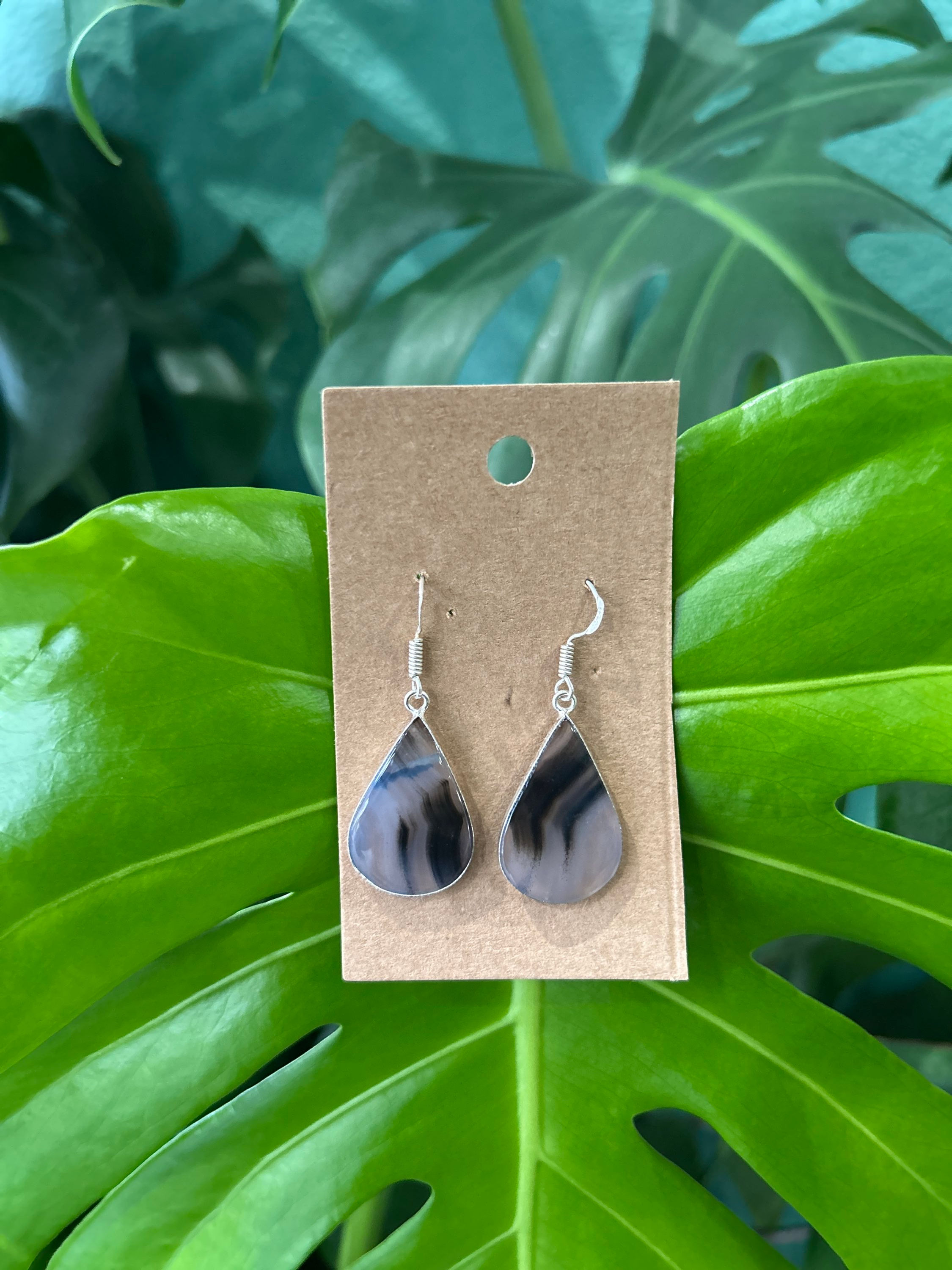 Agate Earrings 
