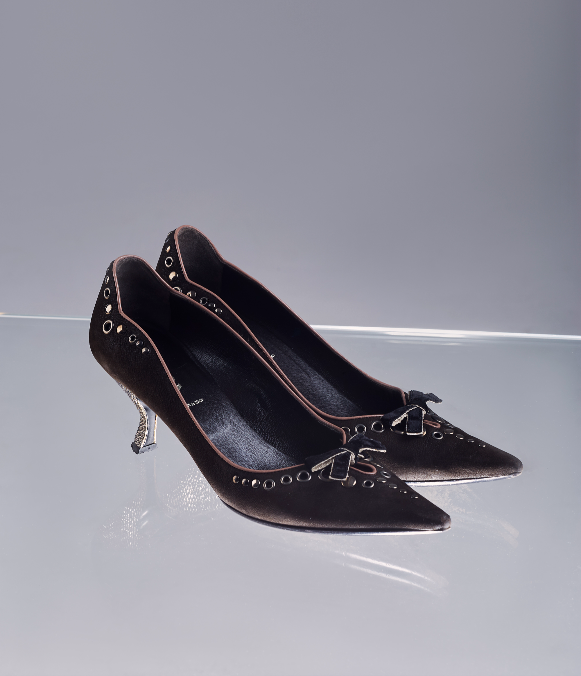 Prada Vintage Kitten Heels - 2003s Like New