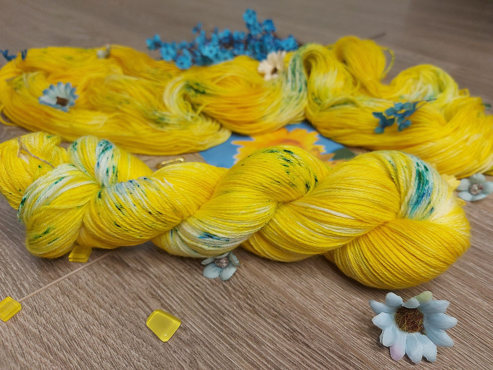 Thumbnail: Yarn Dyer's Collective: Sunflower Bouquet