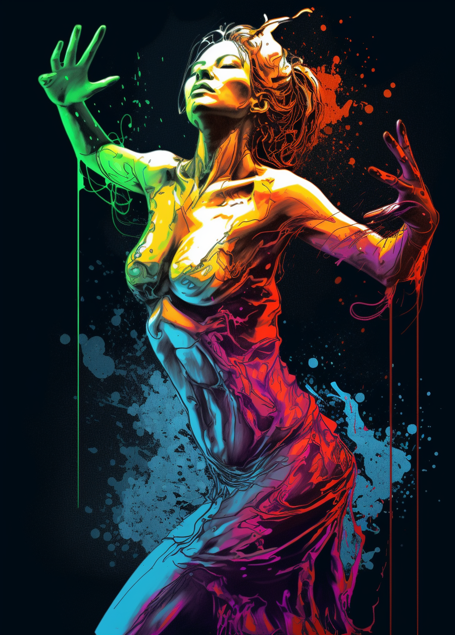 #32 - splashing colors