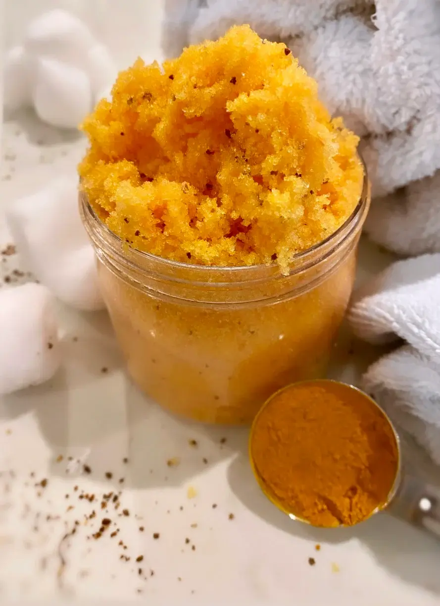 Turmeric Brightening Face & Body Scrub