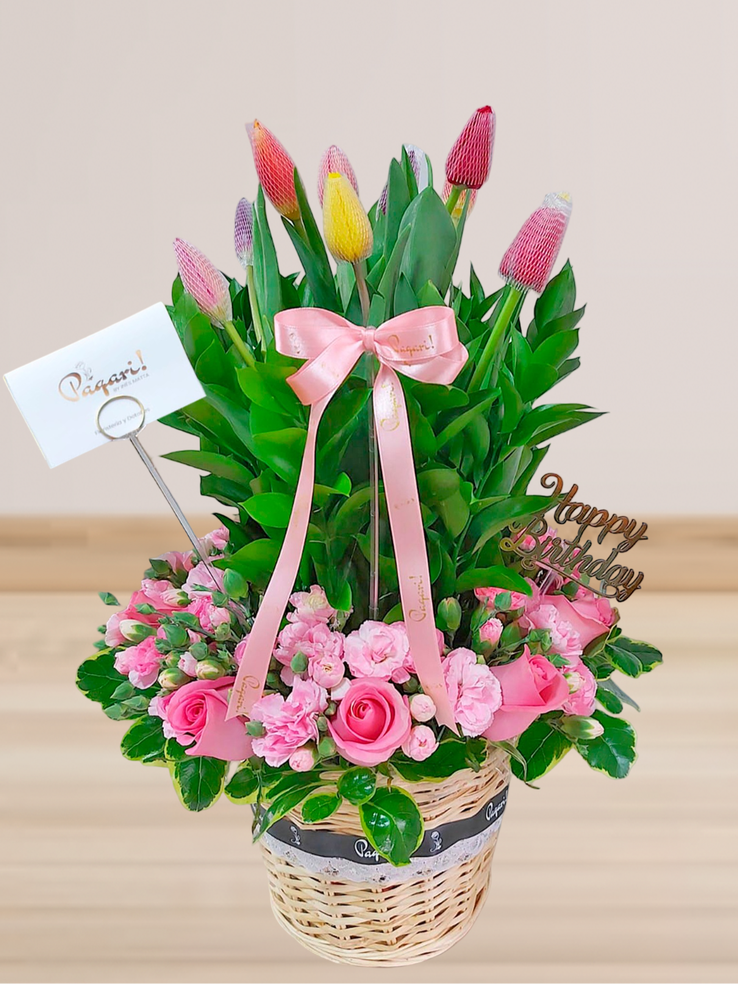 GIORD TULIPS - CANASTA