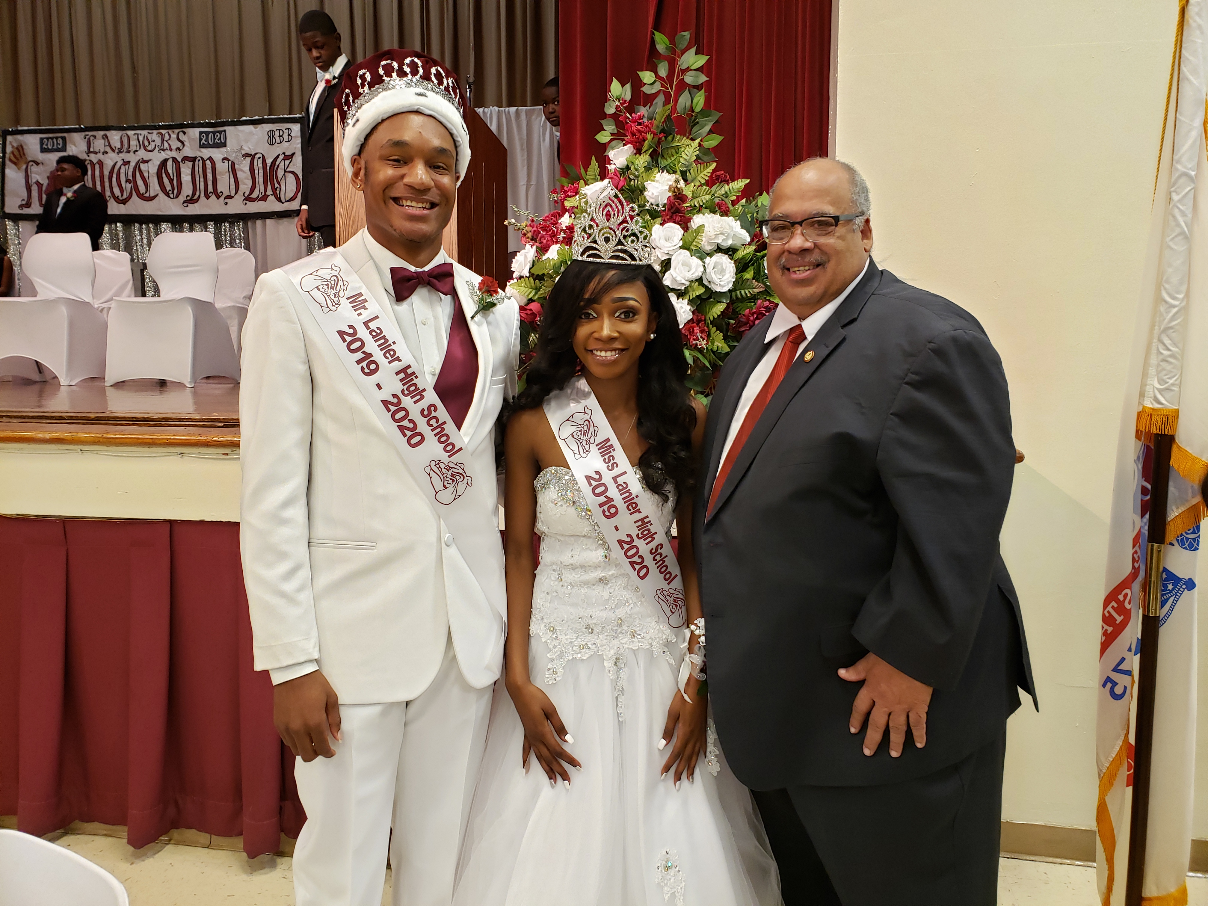 Mr. and Miss Lanier with State Rep