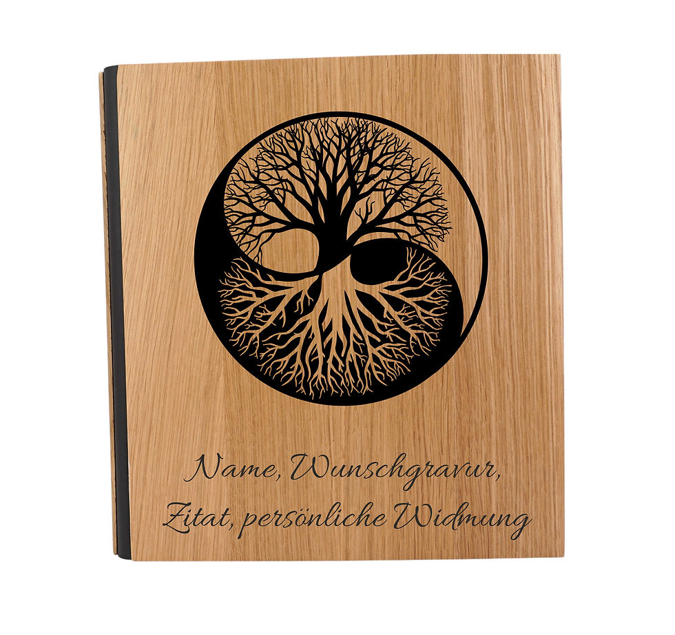 Ordner I Ying Yang - Baum des Lebens, Lebensbaum, Yggdrasil