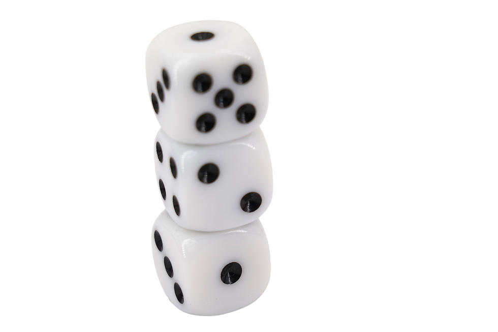 Miniatura: 16mm Würfel I Acrylwürfel