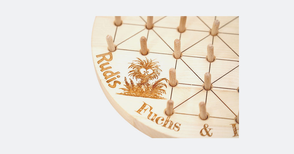 Miniatura: Fuchs und Henne rund