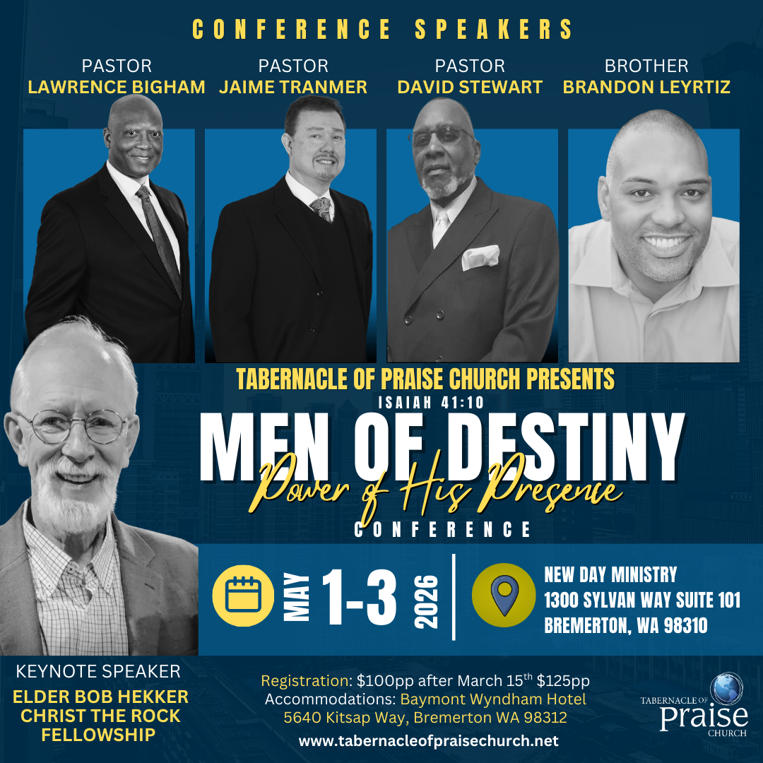 REGISTRATION: 2026 Men of Destiny Conference