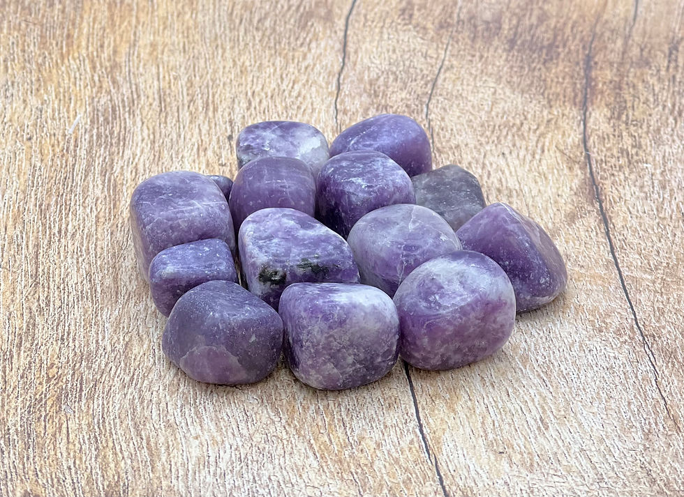 Lepidolite Tumbled