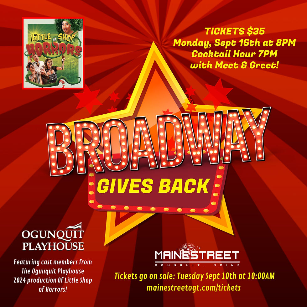 Broadway Gives Back - A Little Shop of Horrors