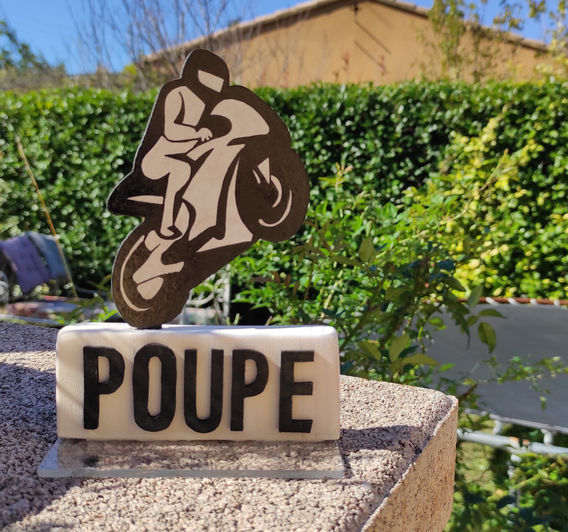 Trophée moto