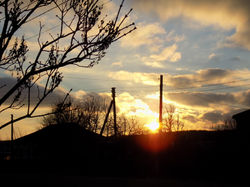 Деревенский вечер