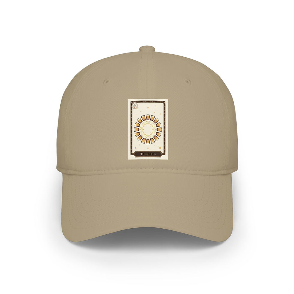 Thumbnail: The Tequila Love Club Patch Cap — Low Profile Baseball Hat 'The Club' Design