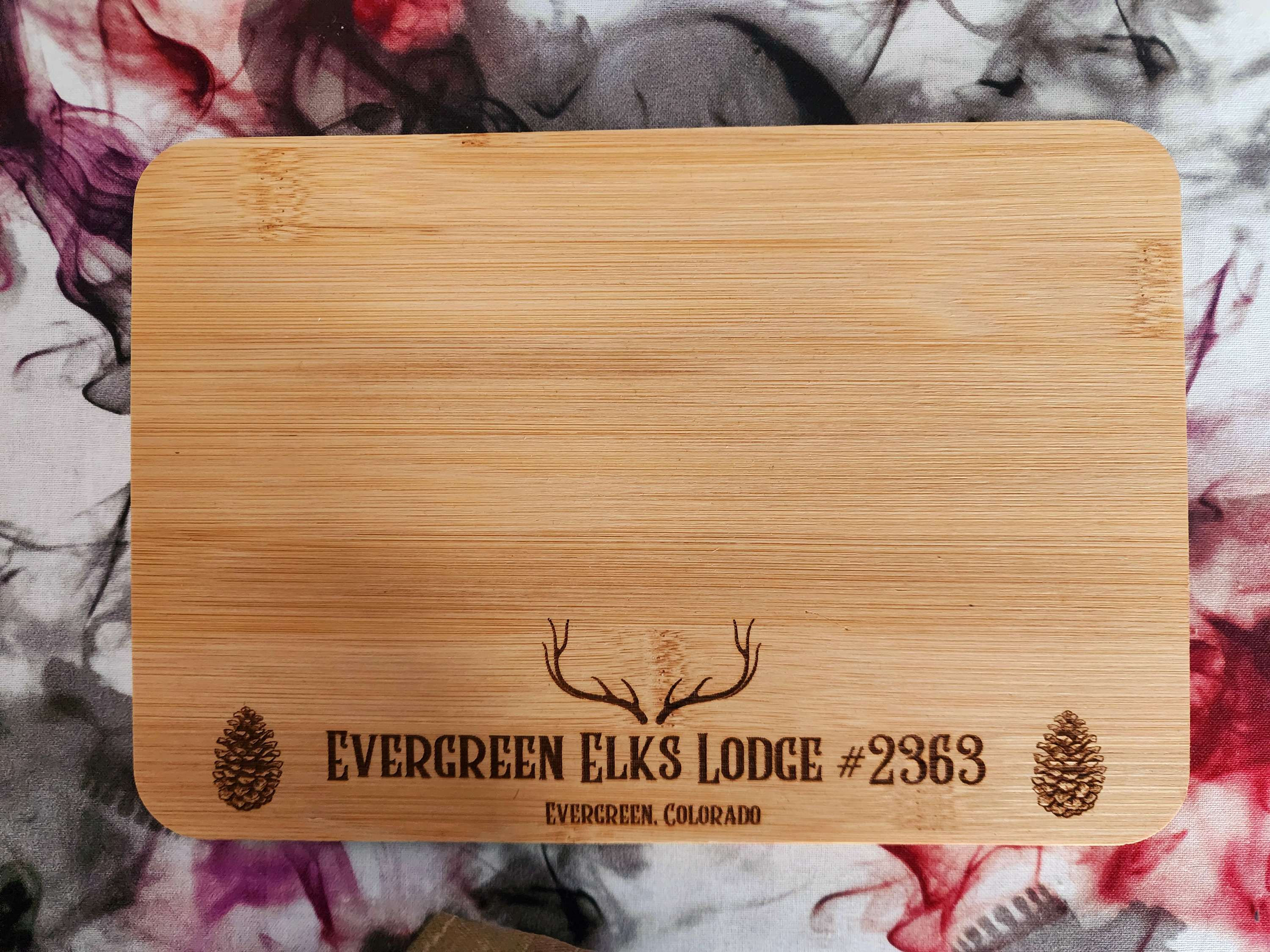 Small Bamboo Cutting Board: BPOE Designs