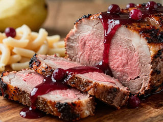 Butterzarter Hirschbraten nach „Baden-Baden“-Art