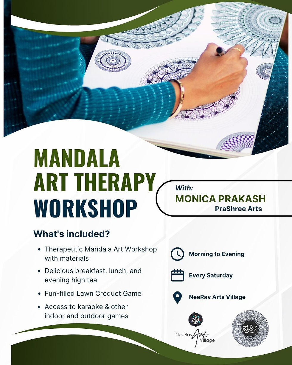 Mandala Art Therapy Workshop