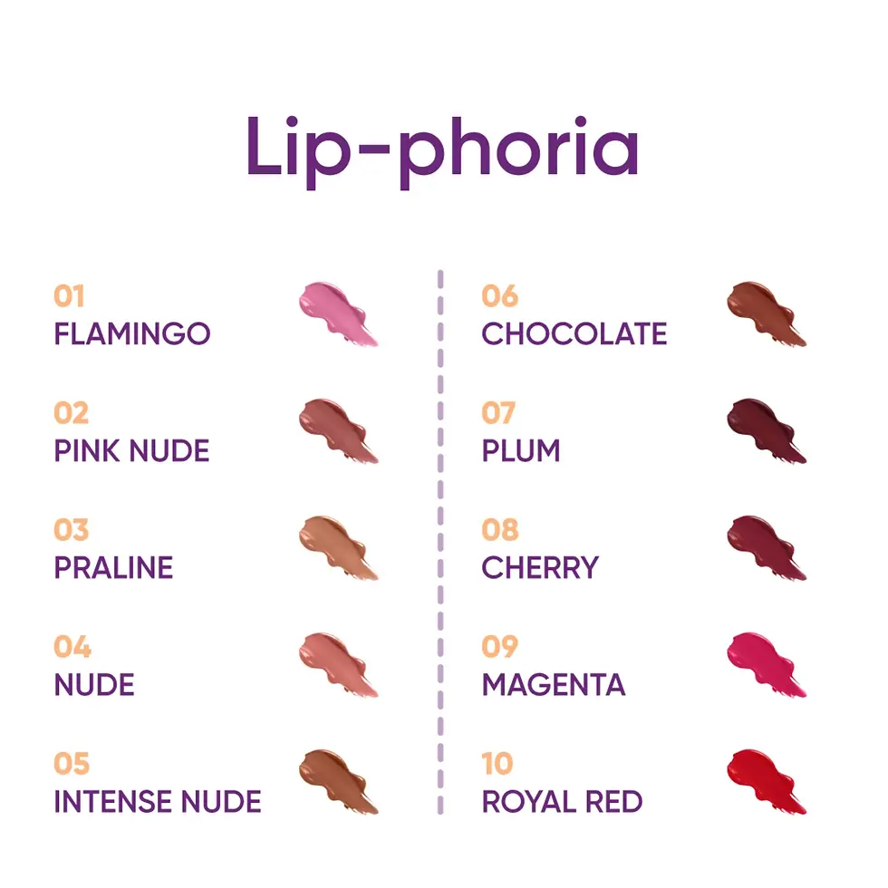 Miniatura: NEJHA Lip Phoria - Rossetto Liquido