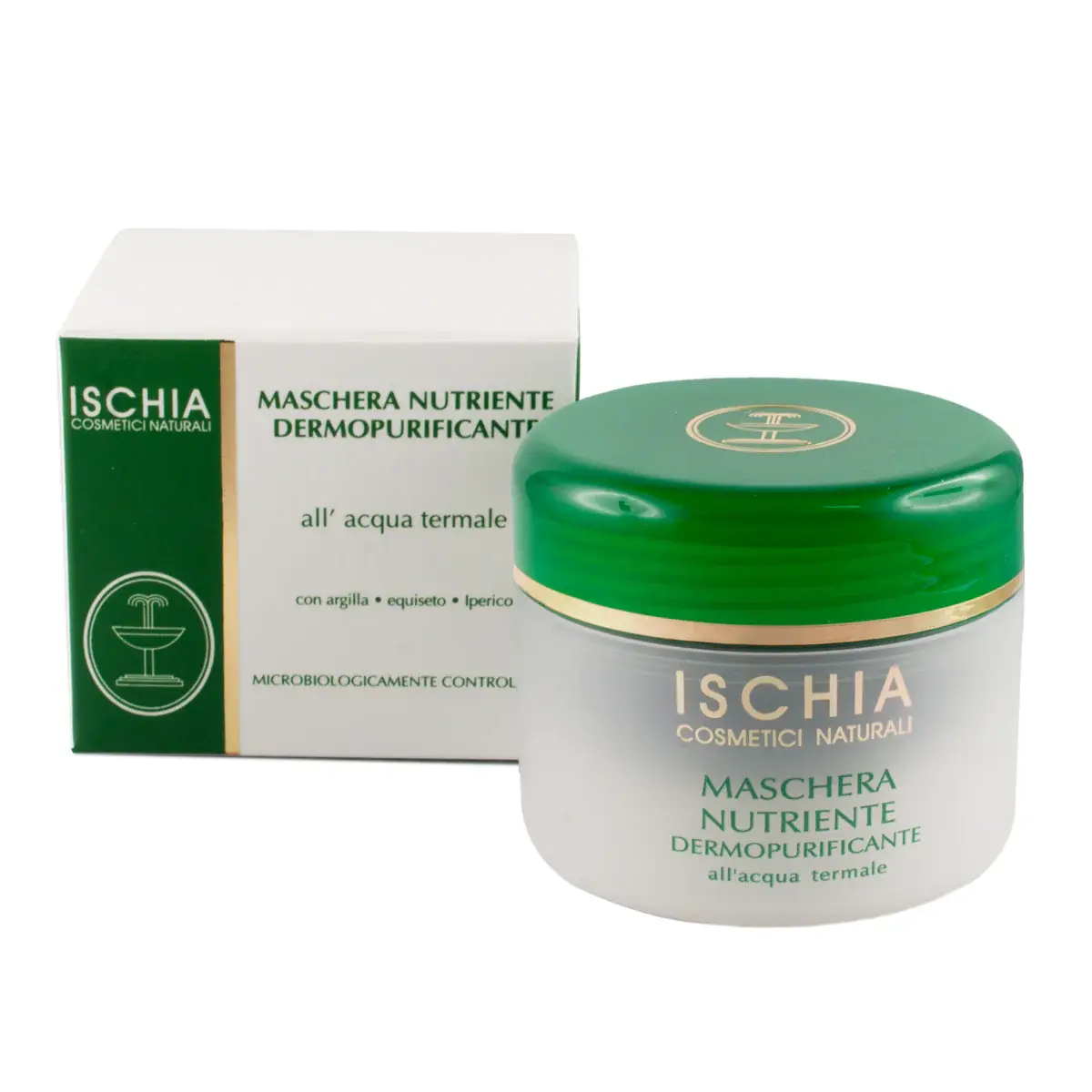 ISCHIA Cosmetici Naturali -Maschera Nutriente Dermopurificante