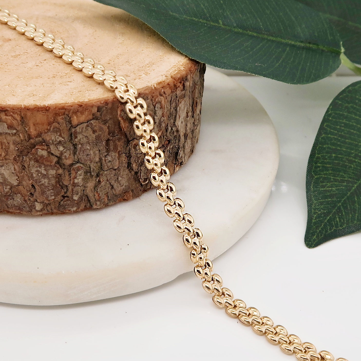 9ct Gold Double Curb Link Bracelet – Solid Gold Classic