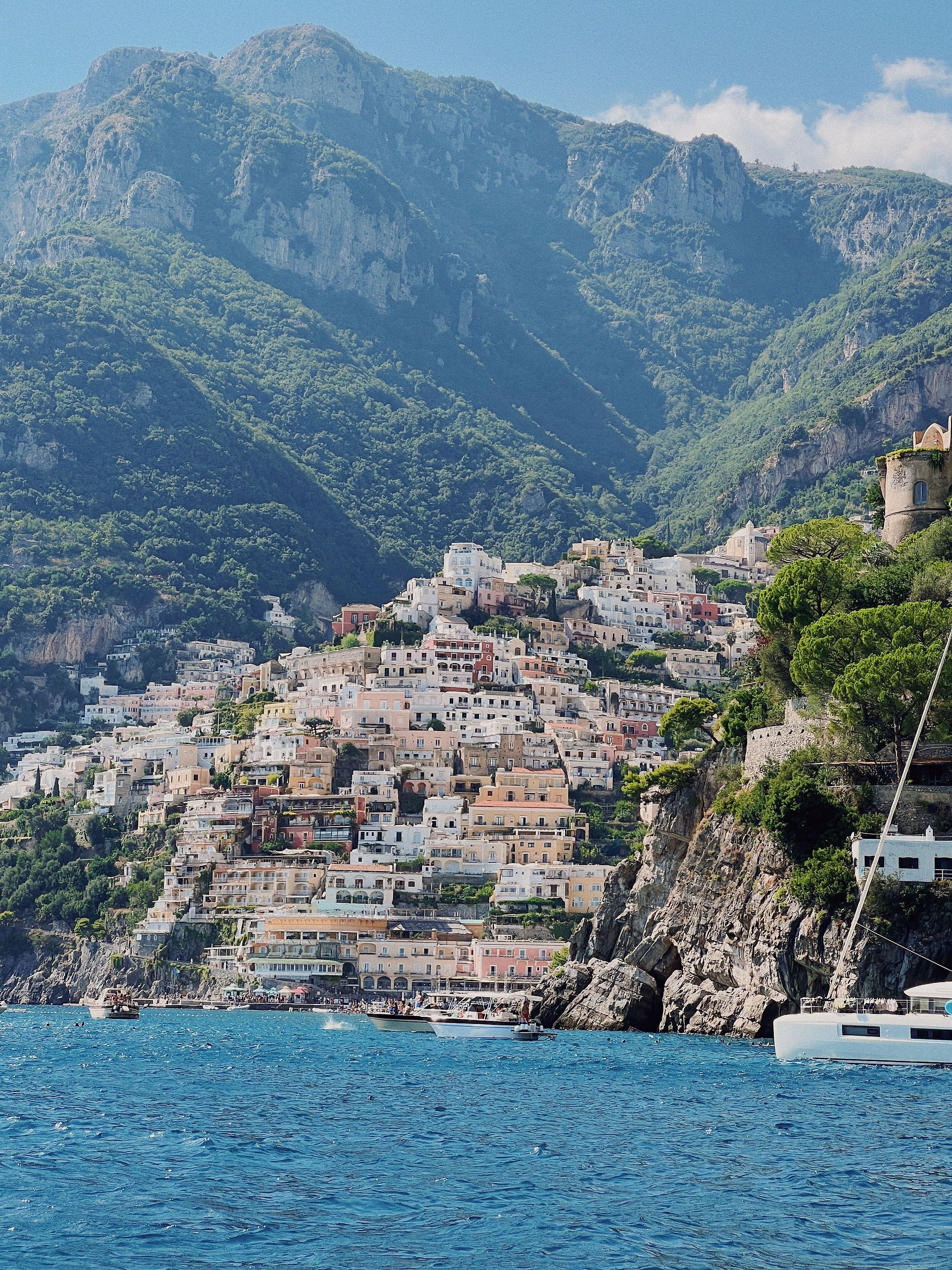 Amalfi Coast Towns by Boat