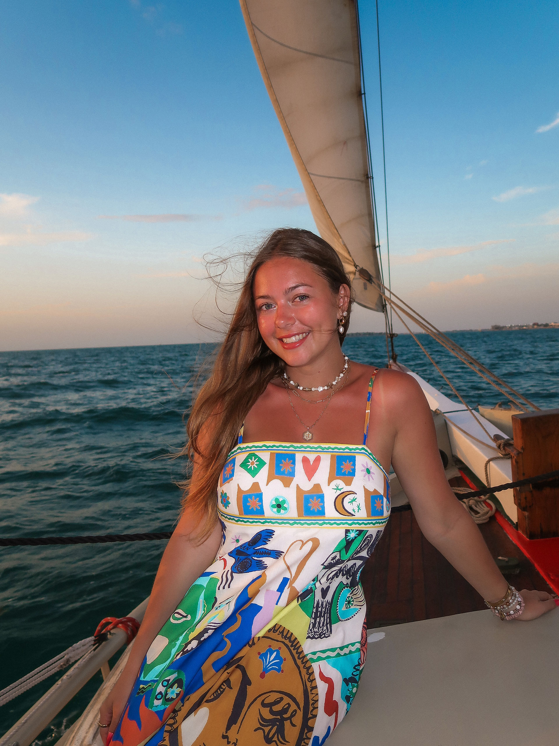 On a Sunset Sail!