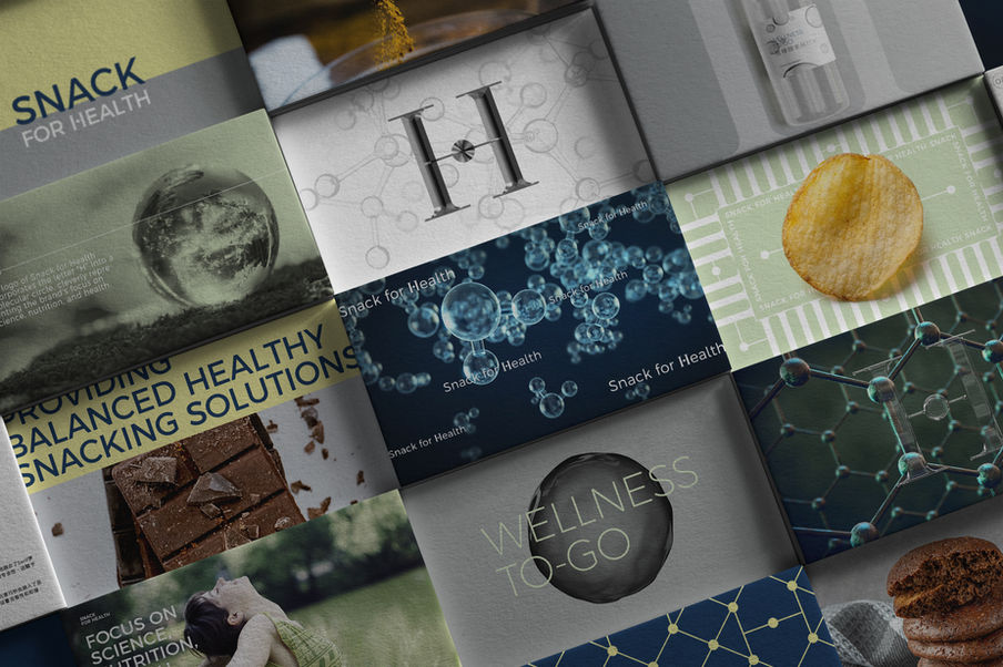 Shanghai biotechno logy company branding design.