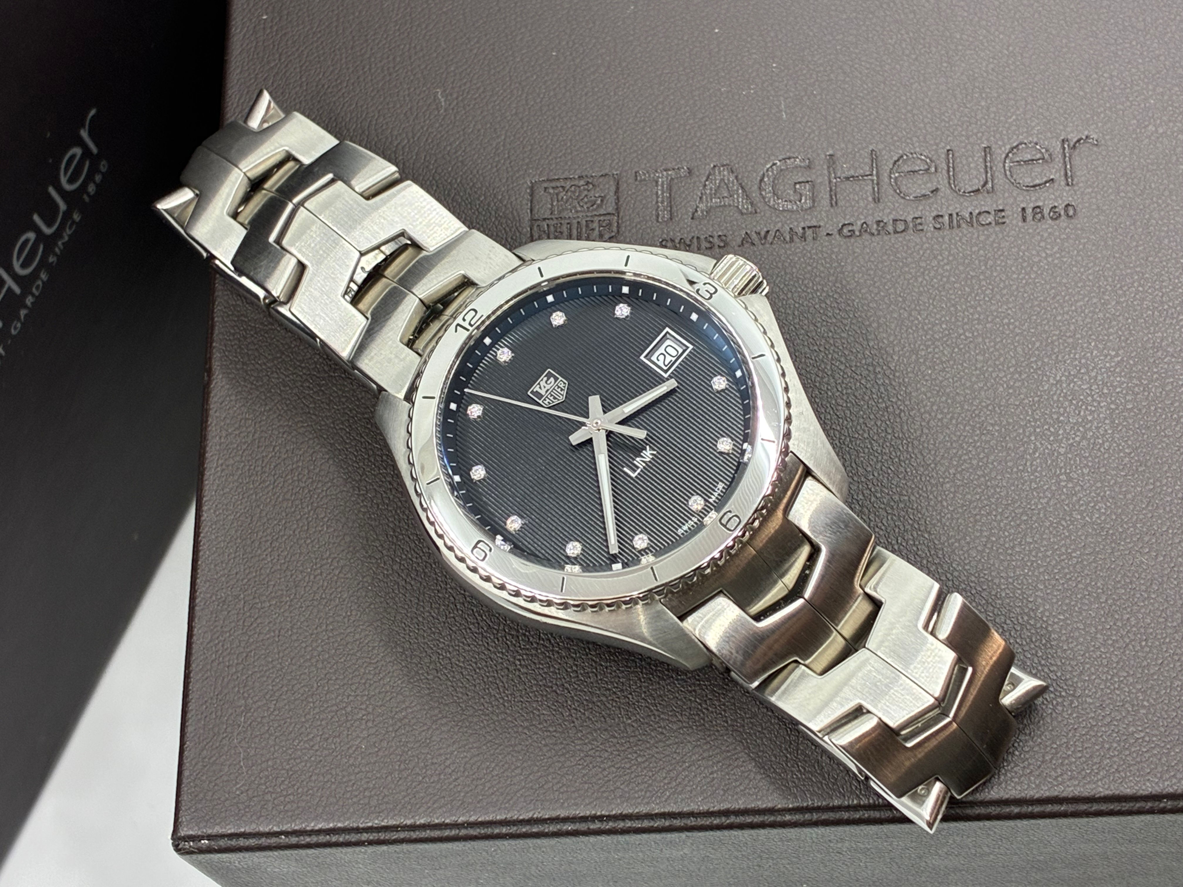 Tag Heuer Link + Box