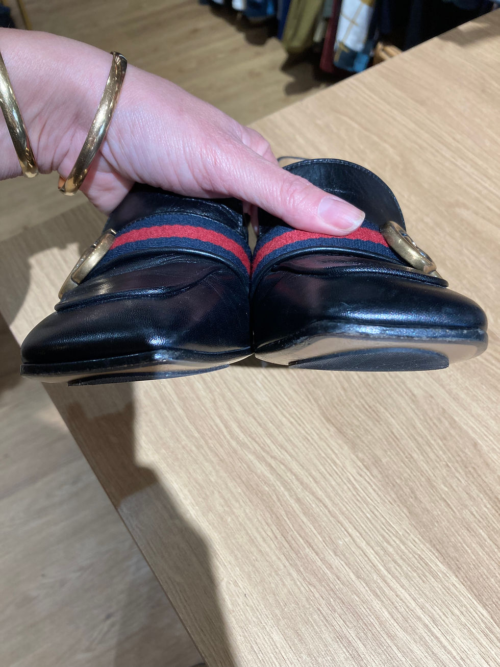 Miniature : Mocassins Gucci T 37