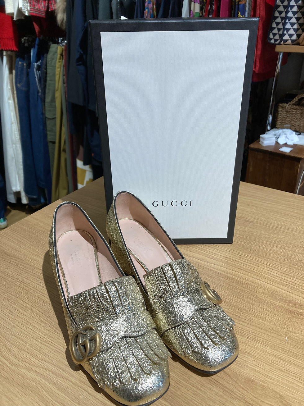 Miniature : Mocassins Gucci  T37,5