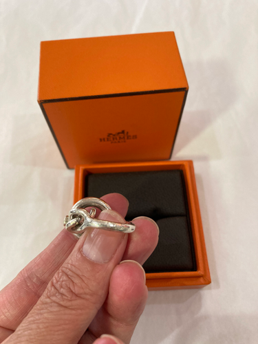 Bague Hermès modèle Croisette T51